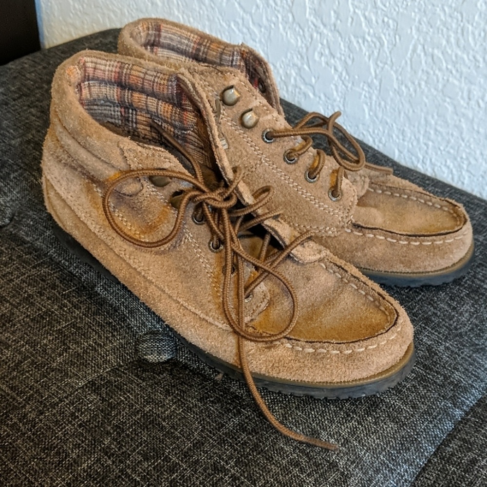Bass high top moccasins